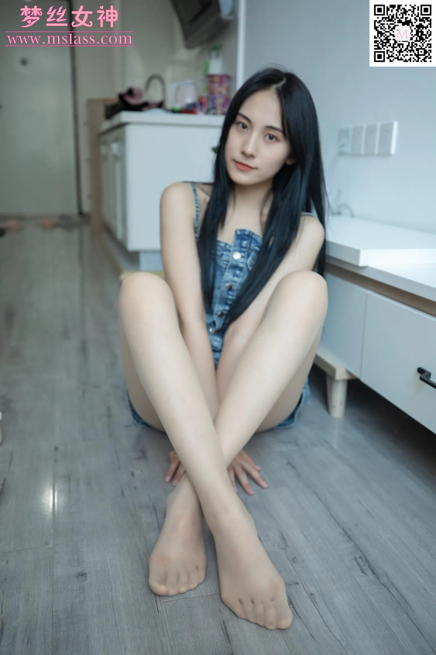 [MSLASS梦丝女神] 2020.06.27 NO.116 小允儿 牛仔连衣裙 [62P]插图5